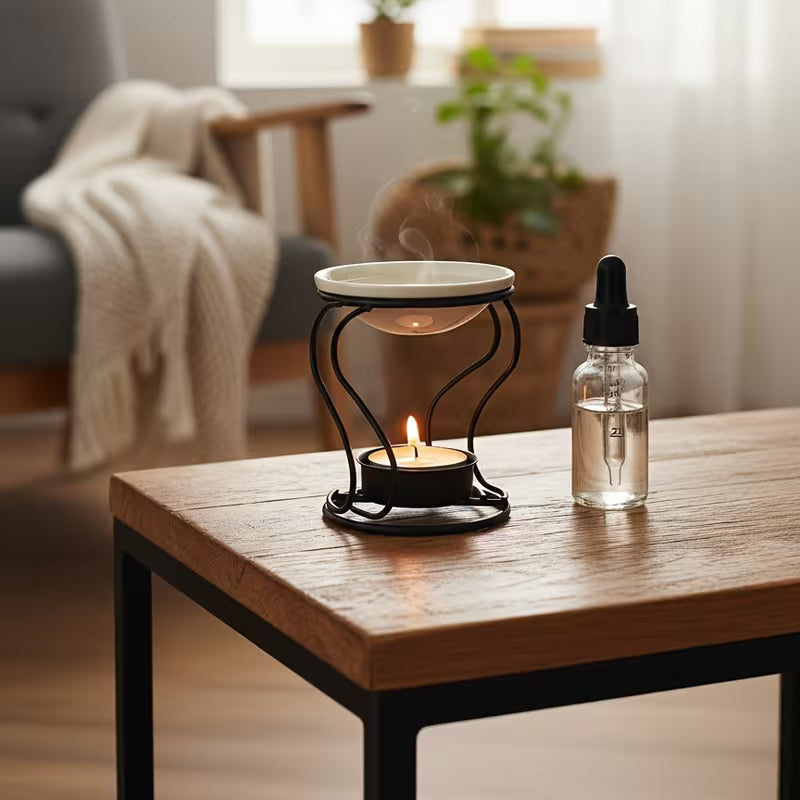 Curved Wire Essential Oil Burner