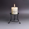 Reversible Metal Candle Holder and Essential Oil Burner