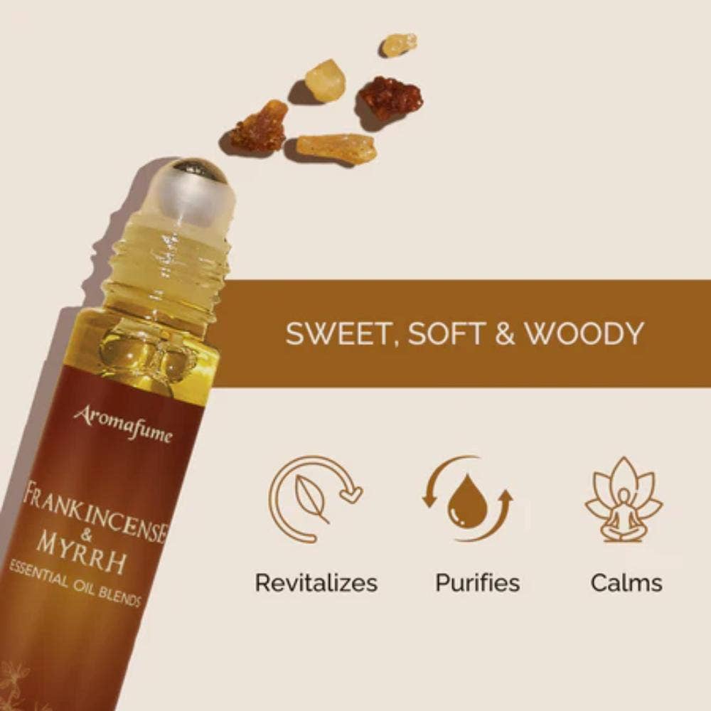 Frankincense & Myrrh Essential Oil Roll-On 10ml