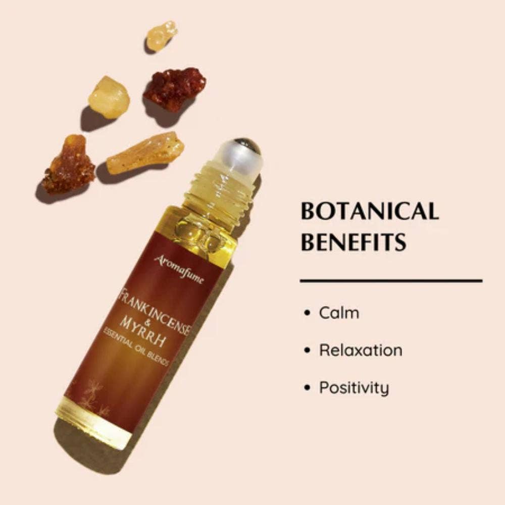 Frankincense & Myrrh Essential Oil Roll-On 10ml