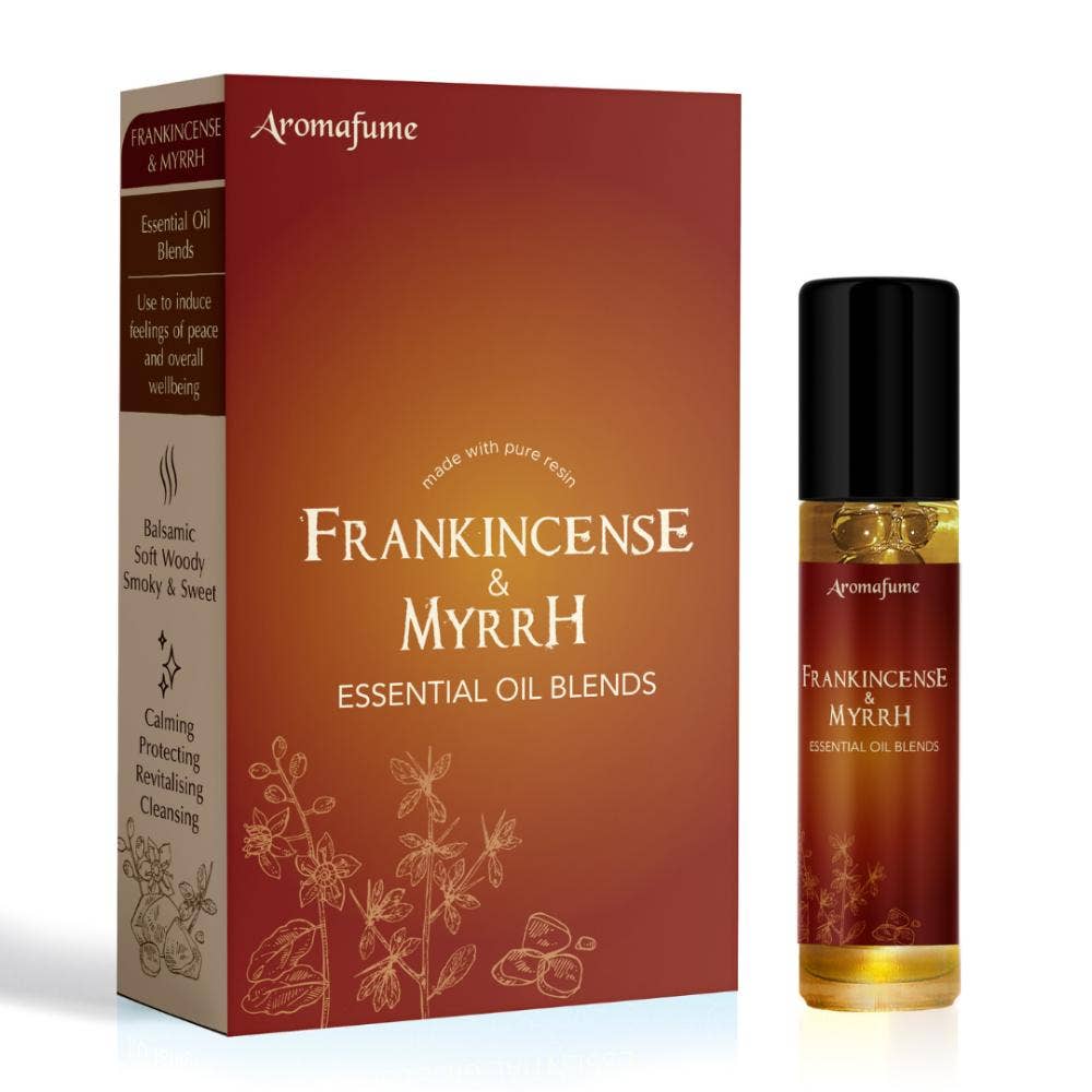 Frankincense & Myrrh Essential Oil Roll-On 10ml