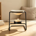 Angled Metal Essential Oil Burner