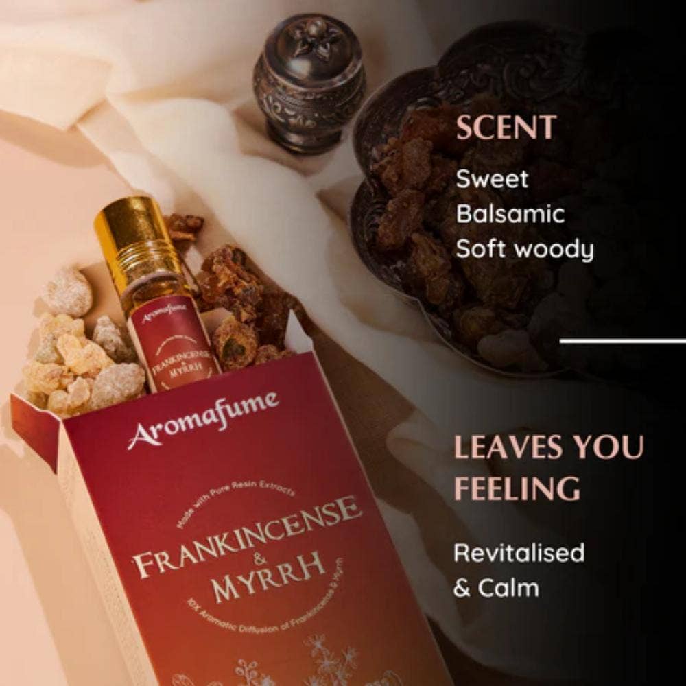 Frankincense & Myrrh Essential Oil Roll-On 10ml